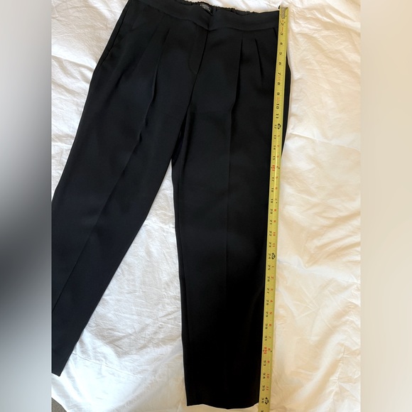 Aritzia Babaton Cohen Pant pleated with pockets and elastic back. Black size 8 - Picture 8 of 16